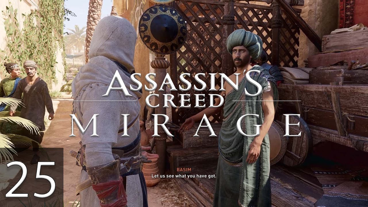 25 hours - I played Assassin's Creed Mirage 