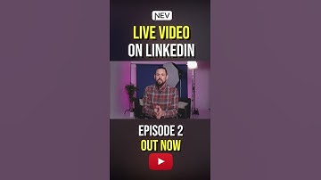 Linkedin & Video | Live Video #short