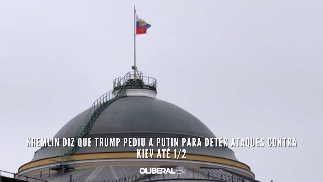 Kremlin diz que Trump pediu a Putin para deter ataques contra Kiev até 1/2