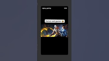 Aamon and Gusion #comment your fav user # #mobilelegends # mlbb shorts # like and subscribe