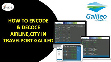 Air Ticketing Training ! How to Encode & Decode Airline & City in Travelport Galileo