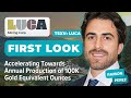 Accelerating to 100K Gold Equivalent: Luca Mining's Production Leap Year