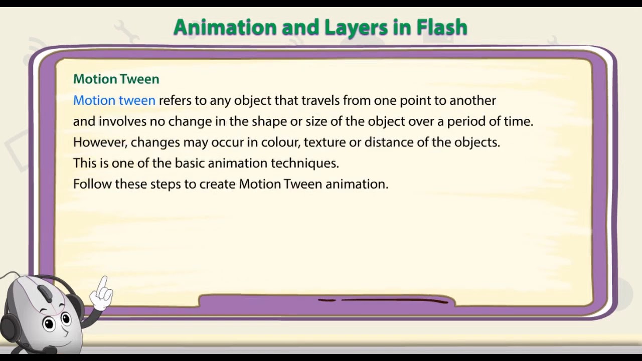 Class 7th Working with Animation and Layers in Adobe Flash - YouTube