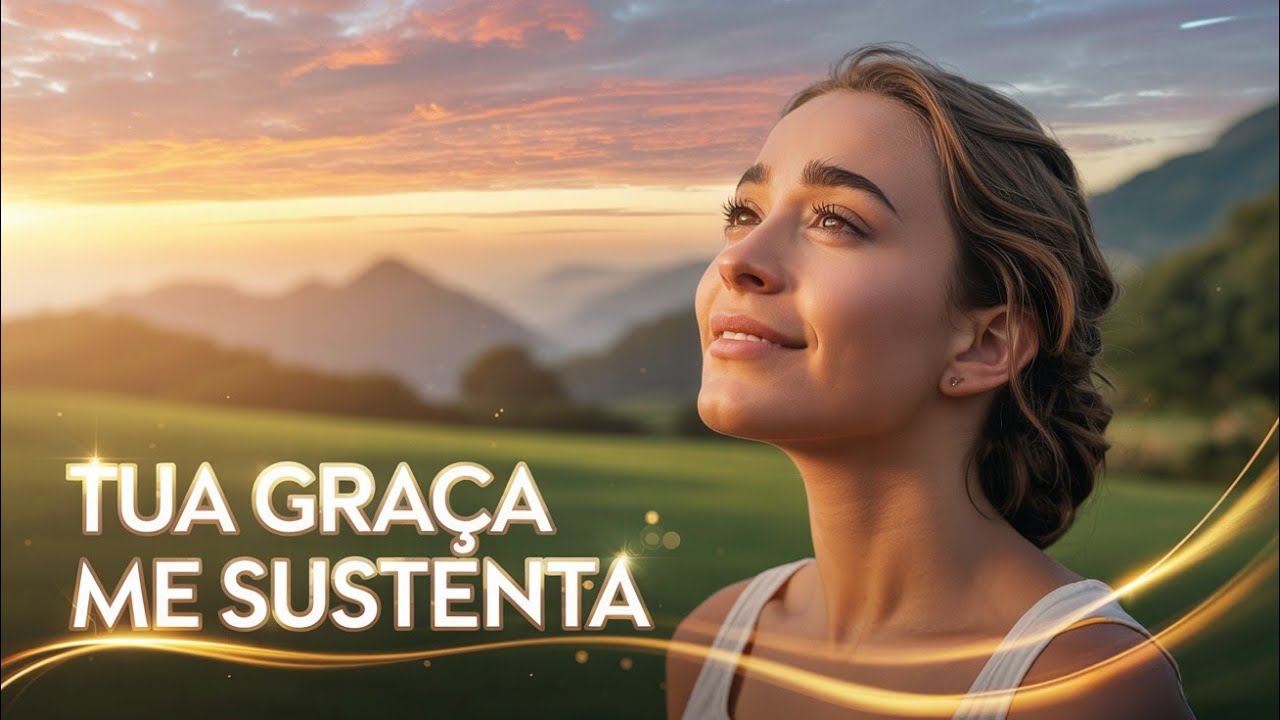 🙏 Tua Graça Me Sustenta - Nova Música Gospel Original | Adoração Profunda que Toca a Alma ✨