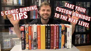 5 CUSTOM OMNIBUS Binding Tips To Make The Best Custom Bound Hardcover!