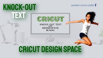 Knock-Out Text in Design Space with Mac