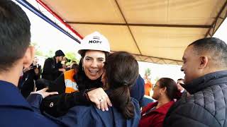 Autoridades constatan avances de la obra que transformará la ribera de Concepción