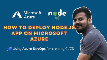 How to Deploy a Node.js App in Microsoft Azure | Azure DevOps for creating CI/CD #GetSetAzure
