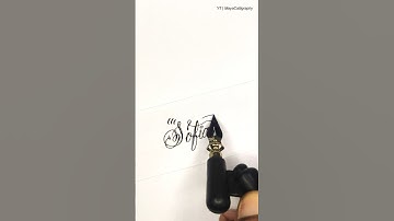 Comment Your Name | Sofia in cursive #calligraphy #handwriting #shortsfeed #shorts