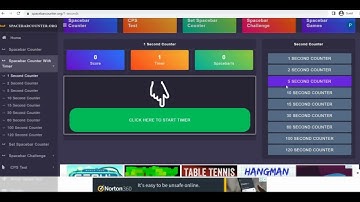 Spacebar Counter with Timer  || Spacce Bar Counter with Timer || Space Bar Clicker with Timer