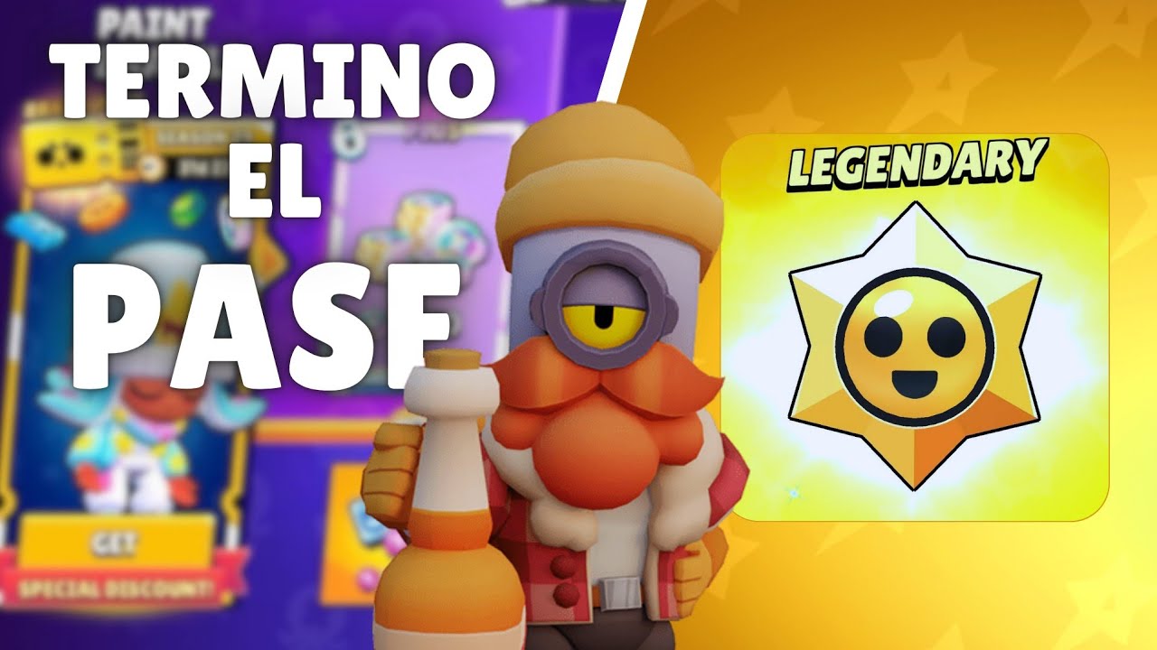 COMPLETO el PASE de BRAWL STARS y ABRO un STAR DROP LEGENDARIO | Brawl