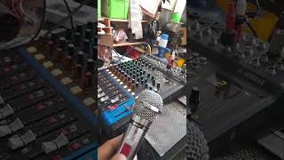 yamahaMG12xU mixer check up #mike check