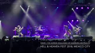 GWAR live at Hell & Heaven Fest, Mexico City 2018