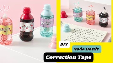 DIY Correction Tape / DIY Kawaii Correction Tape / School Supplies /paper craft