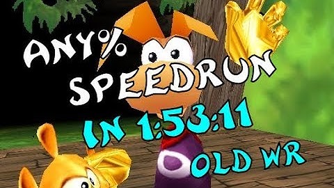 Rayman 2 (PC) - Any% Speedrun in 1:53:11