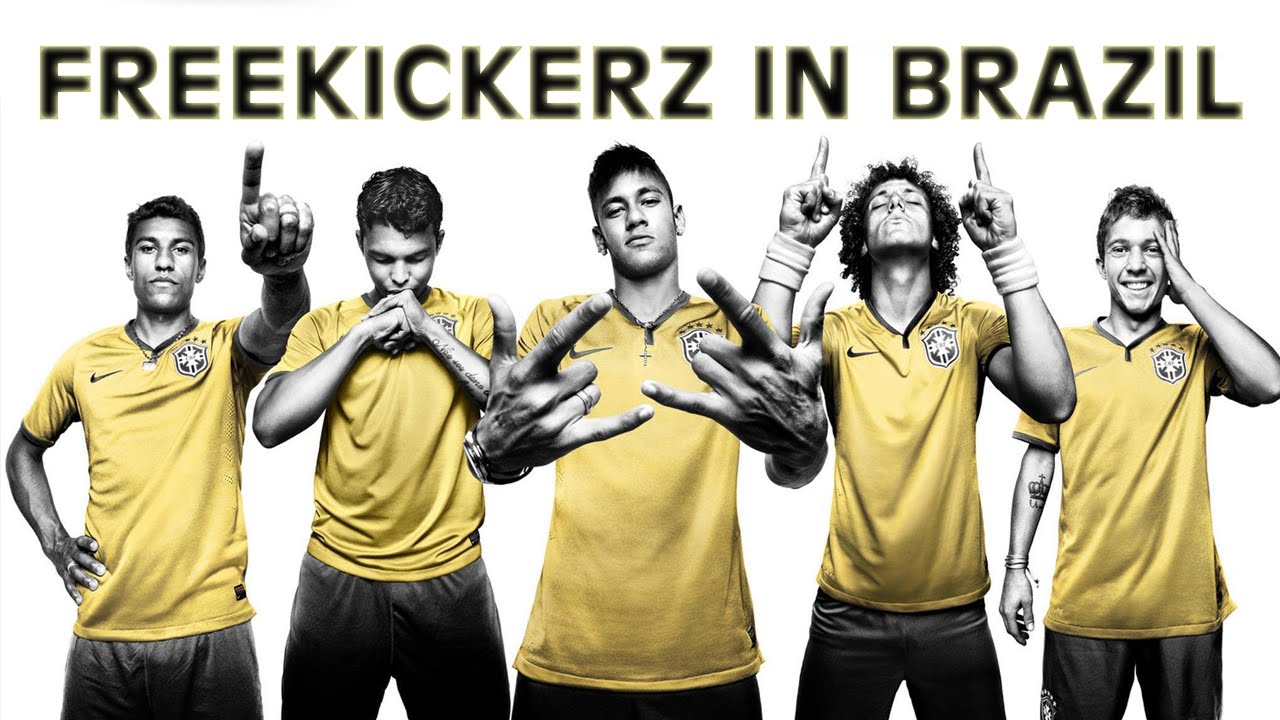 futsal academy freekickerz feat. Ronaldo & Gustavo in Brazil - World Cup 2014 Tour