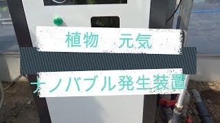 ナノバブル発生装置って何？？