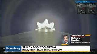 Musk's SpaceX Sends New Batch of Iridium Satellites Into Orbit