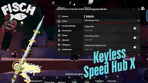 Fisch Script Pastebin [GOLDEN TIDES UPDATE] | Speed Hub X | Auto Algae & Auto Megalodon *NO KEY*