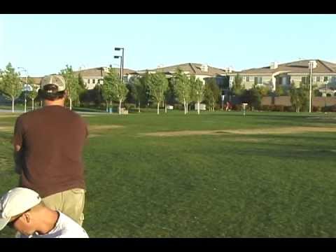 289ft Disc Golf ACE Judd RedRidge Park Las Vegas May 2010.avi