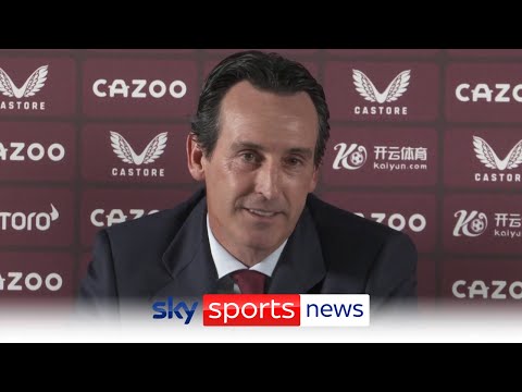 Unai Emery targeting trophies and european competition as Aston Villa manager