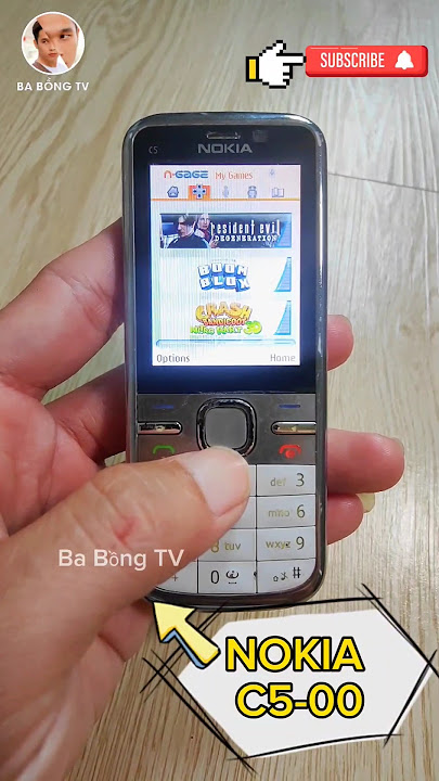 Game N-Gage on Nokia C5-00 | N-Gage Symbian OS #shorts #games #nokia