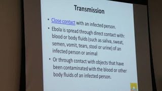 Video:Dr. Alina Alonso speaking about the Ebola virus to PBC Commissioners in West Palm Beach