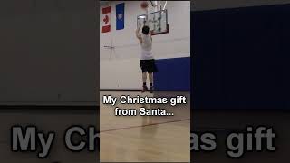 Santa: "Here's your Christmas present." 🎅🎁