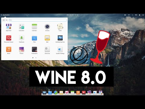 How to Install WineHQ 8.0 on Elementary OS 7 Horus | Install Wine on Linux 22.04 Ubuntu Jammy