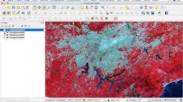 Sensoriamento Remoto: Composições Coloridas no QGIS