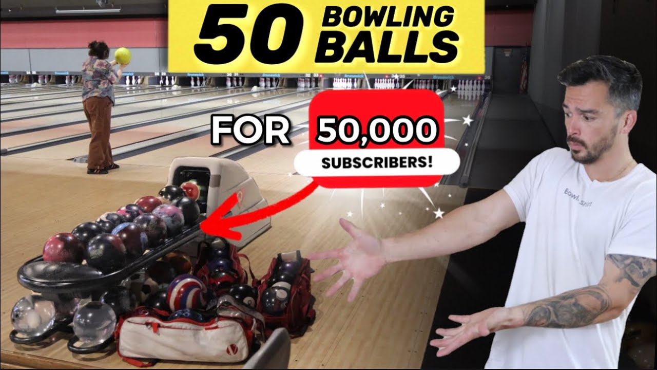 Я пошёл в боулинг с ПЯТЬДЕСЯТЬЮ ШАРАМИ ДЛЯ БОУЛИНГА