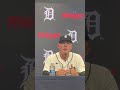 #tigers manager A.J. Hinch on Will Vest and his struggles this year: "I have a ton of trust in him”