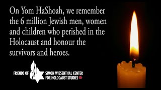 Messages from Community Leaders on Yom HaShoah