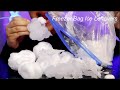 ASMR FREEZER BAG FROST/ POWDERY ICE LEFTOVERS