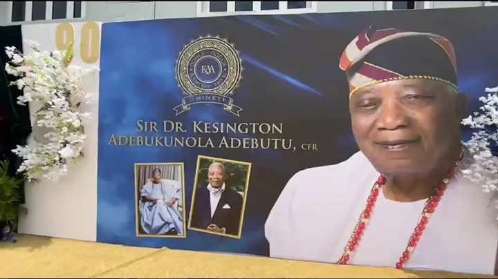 BABA IJEBU @ 90TH BIRTHDAY CELEBRATION SIR ADEBUTU ADEBUKUNOLA KESINGTON