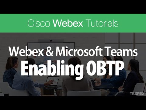 Enabling One Button To Push (OBTP) For Webex & Microsoft Teams (VIMT)