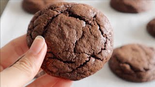 fudge brownie cookies | for quarantine