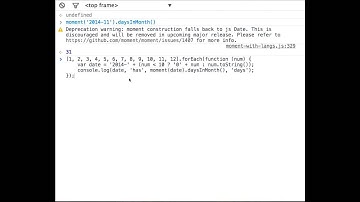 using moment.js
