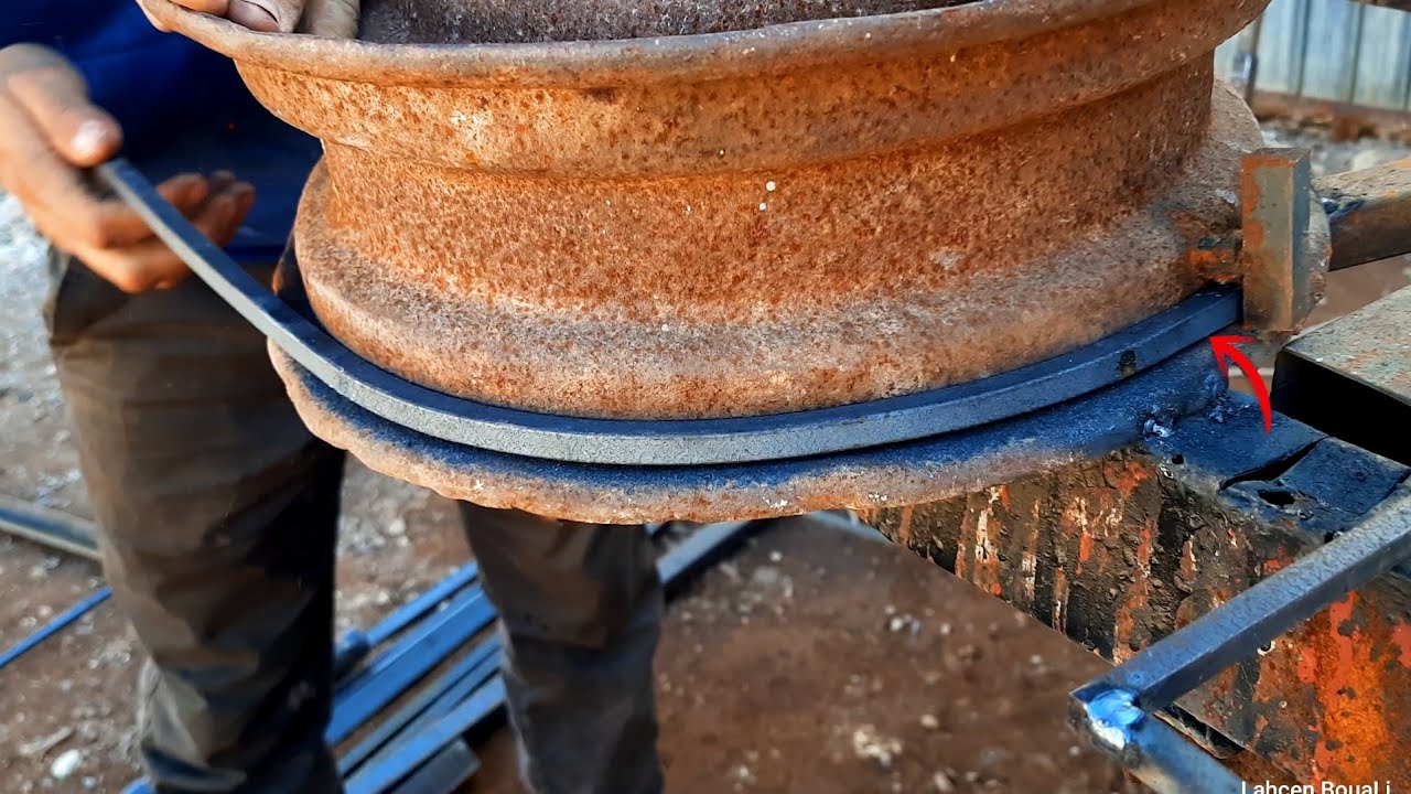 تعلم اسهل طريقة صنع شباك ( النوافد ) الحديدية 1 / Learn the easiest way to make iron windows 1