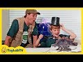 Dinosaurs Are Alive! Giant Life Size Dinosaur Raptor & Triceratops Surprise Adventure for Kids