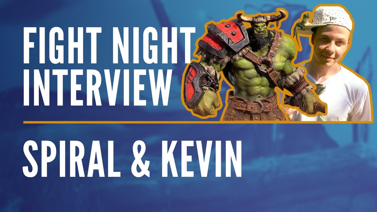 Fight Night Interview: Spiral & Kevin w/ Kendric - Warcraft 3 Interview