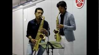 "Besame Mucho" - Tenor and Alto sax chords sheet