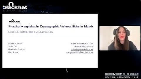 Practically-exploitable Cryptographic  Vulnerabilities in Matrix