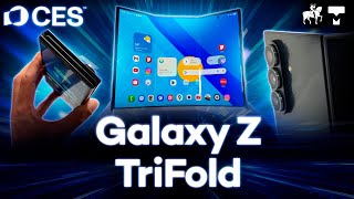 FINALMENTE testamos o Samsung Galaxy Z TRIFOLD! É o futuro dos dobráveis? #ces2026