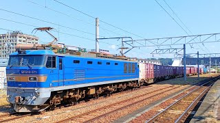 綺麗なVVVF音!JR貨物EF510-511号機多治見駅構内機回し