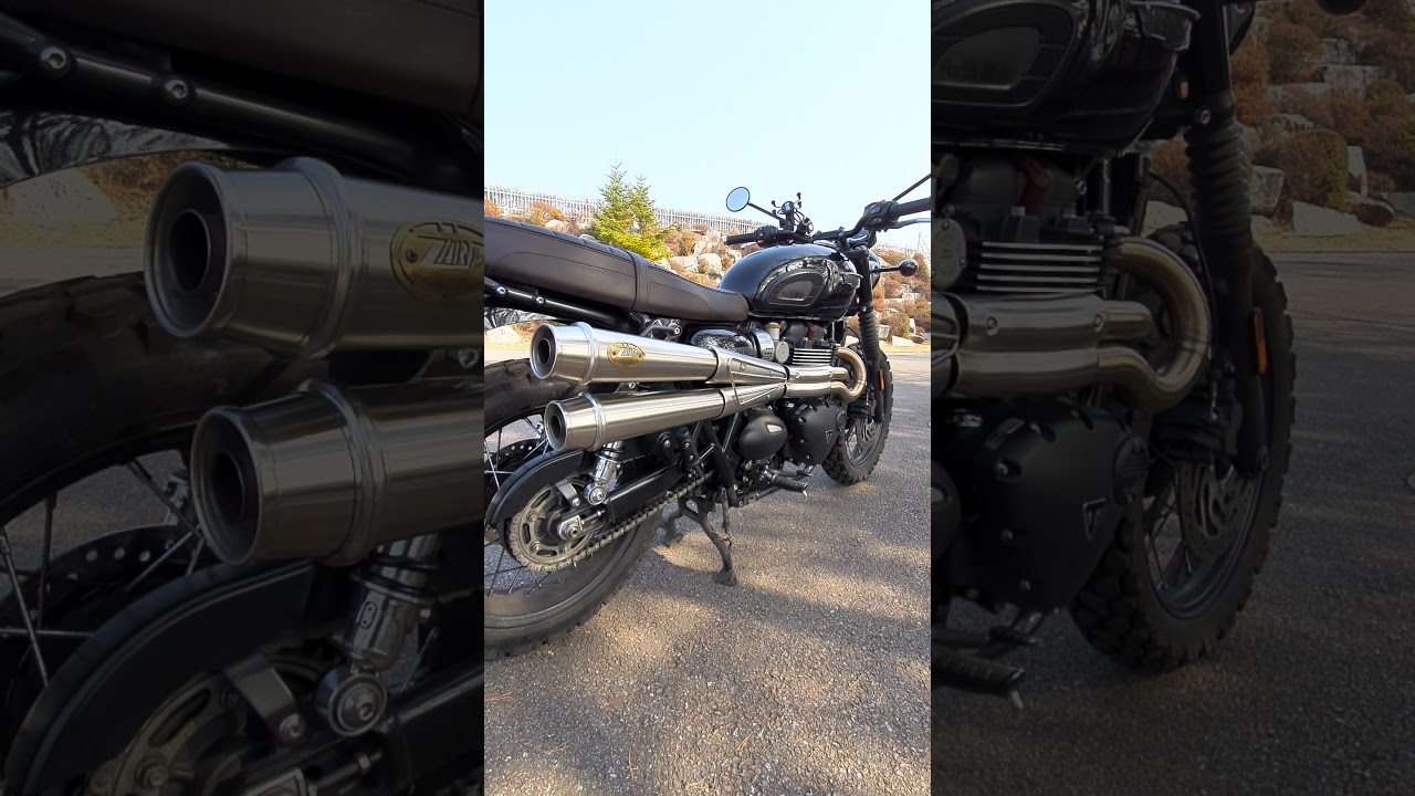 triumph t160 exhaust system