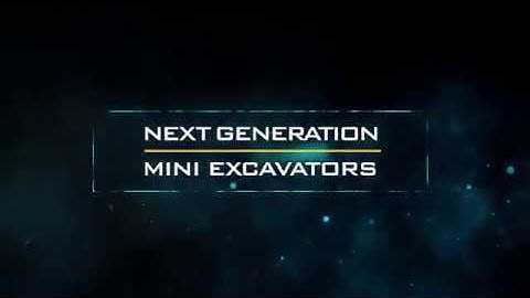 Next Generation Cat® Mini Excavators Teaser Video (Europe)
