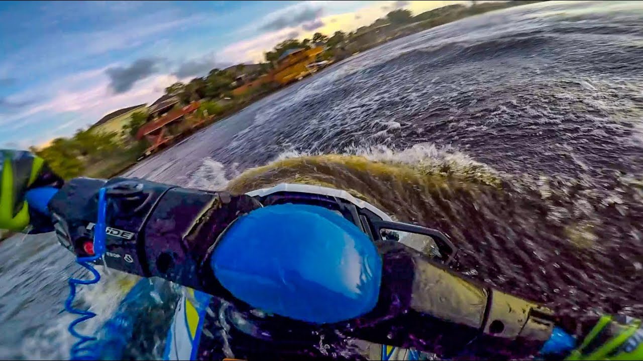 Лодка чуть не уничтожила мой Yamaha GP1800R Riva Racing 2019 года, этап 1