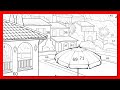 Color by Number Hotel by the Beach Summer vibes Zen Color #coloringbook