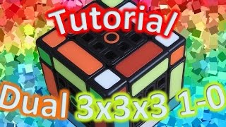 Tutorial: How to solve the LimCube dual 3x3x3 version 1.0